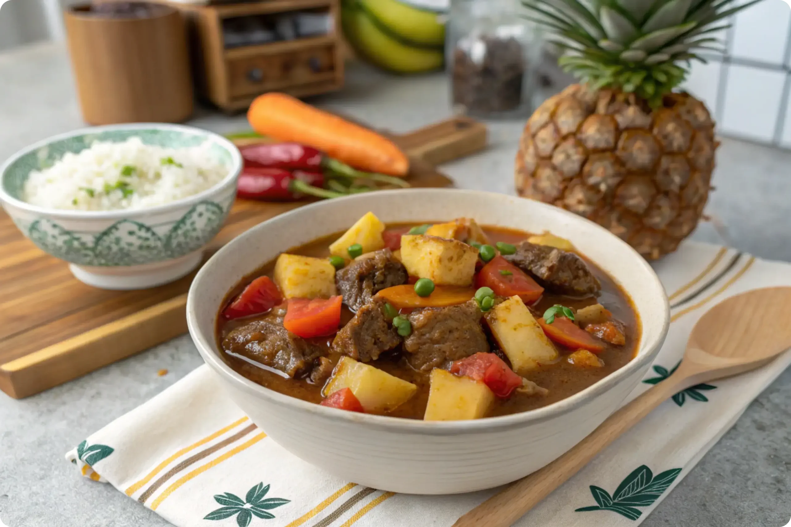 Hawaiian Beef Stew Recipe | Authentic Island Comfort Food