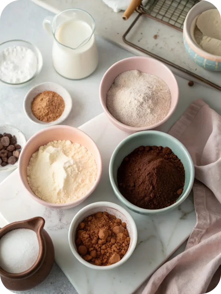 Mug Cake Ingredients