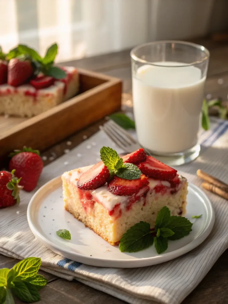 a-slice-of-strawberry-tres-leches-cake-served-on-a
