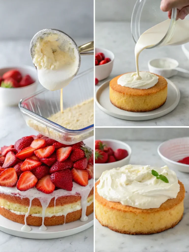 Best Strawberry Tres Leches Cake